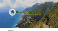 Desktop Screenshot of kauaihikingtours.com
